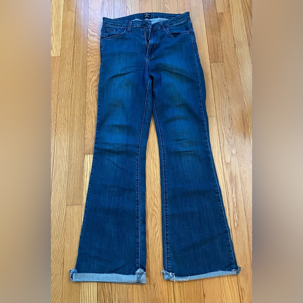 Just Black Denim Flared Leg Jeans